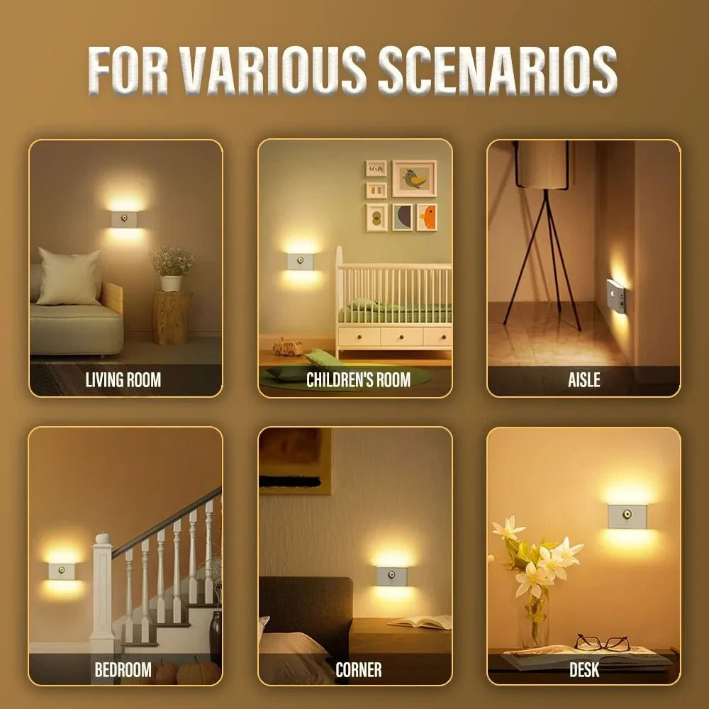 Rechargeable Motion Sensor Wall Light